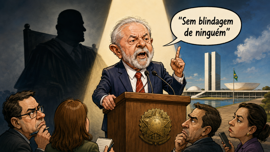 Lula cobra transparência no caso Master, mas deixa perguntas sem resposta