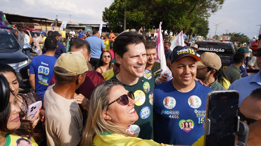 Daniel Vilela e Caiado mobilizam 2,5 mil veículos em carreatas no Entorno de Brasília