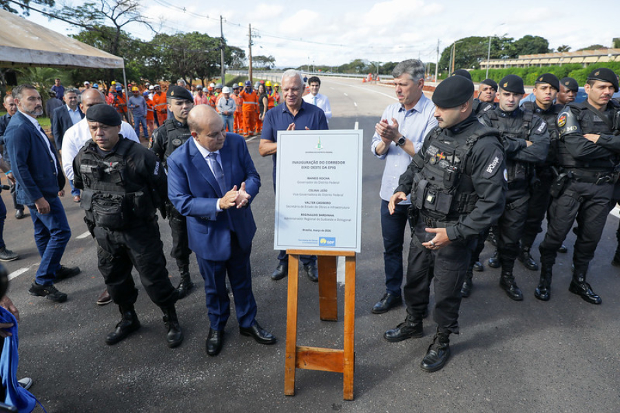 EPIG ganha novo viaduto e amplia fluxo no DF