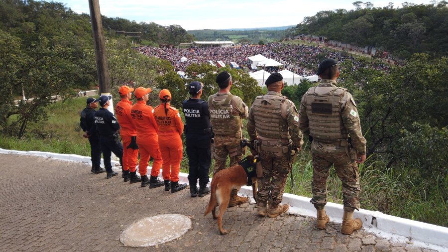Segurança reforçada na Via Sacra do DF