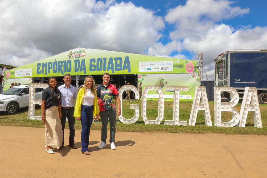 Celina reforça apoio ao agro na Feira da Goiaba