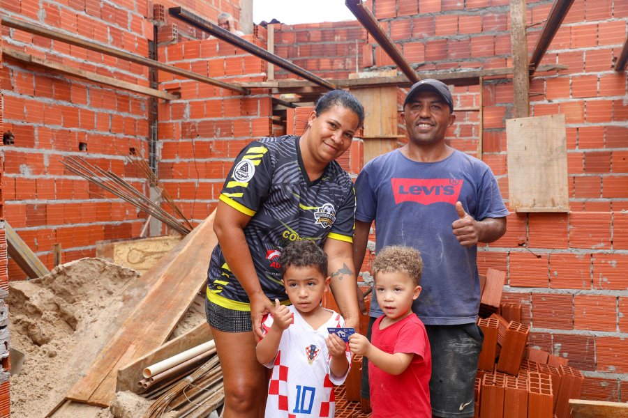 Cartão Material de Construção libera até R$ 15 mil para famílias vulneráveis reconstruírem moradias no DF