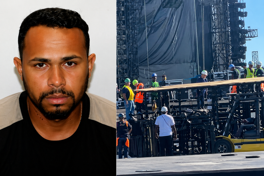 Tragédia marca montagem de palco de Shakira no Rio