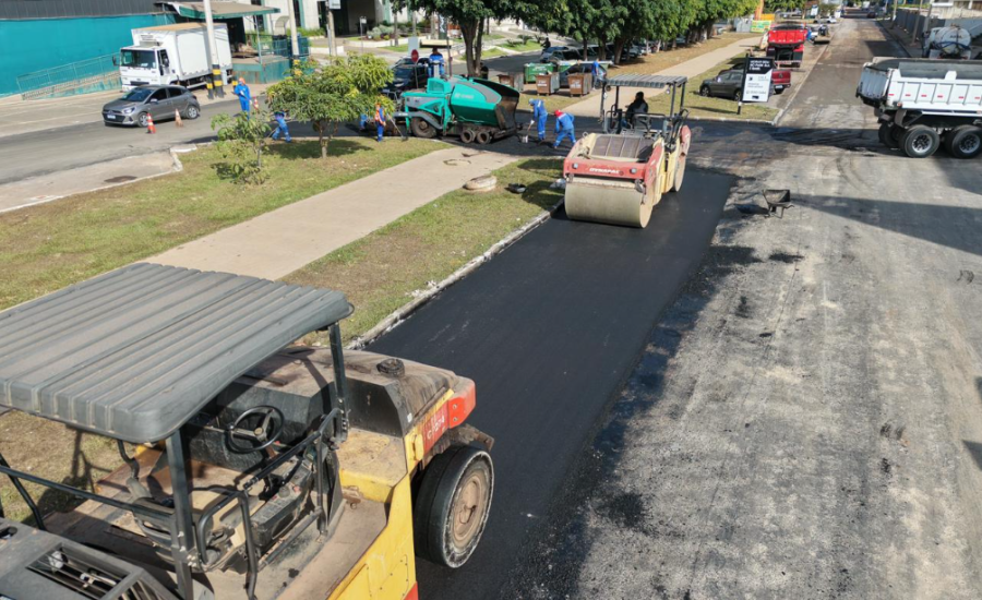  Novo asfalto acelera transformação urbana e melhora mobilidade na Superquadra Park Sul