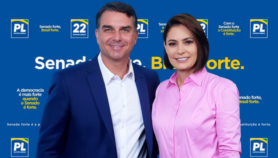 Michelle Bolsonaro lidera corrida ao Senado no DF e amplia vantagem sobre adversários