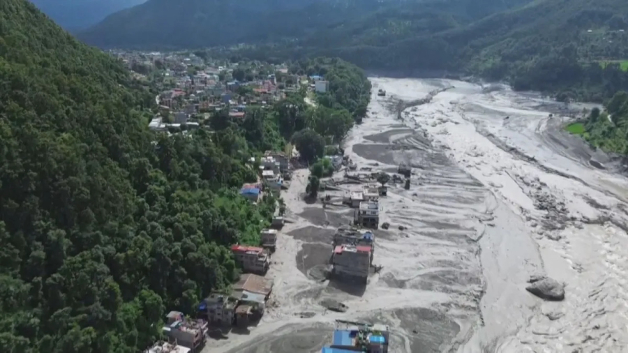 China alerta para risco elevado de rompimento de barreira natural na fronteira com o Nepal