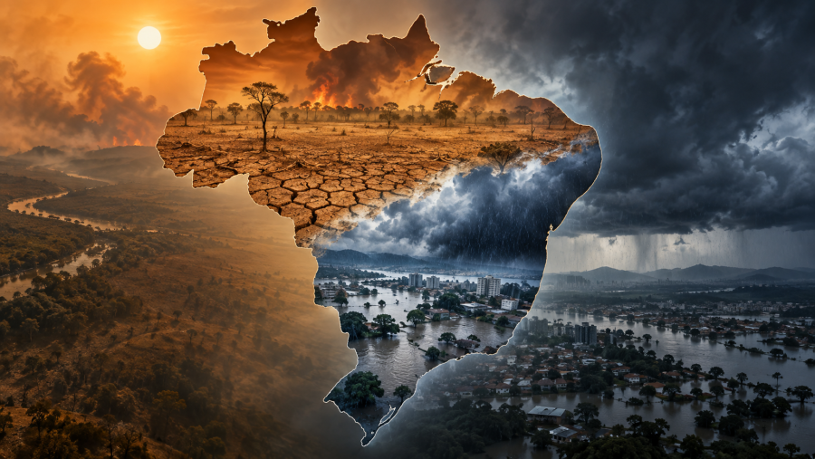 El Niño ganha força e NOAA eleva para 75% chance de episódio histórico até o fim de 2026