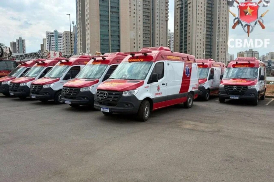 CBMDF amplia estrutura de resgate com 115 novas viaturas e modernização da frota