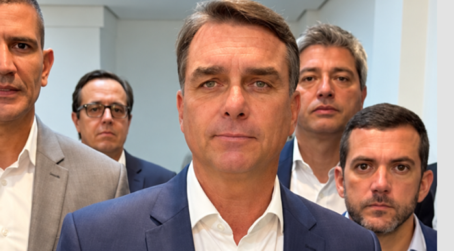 AGORA:Flávio Bolsonaro faz live no YouTube e Instagram após cancelamento do debate da Globo