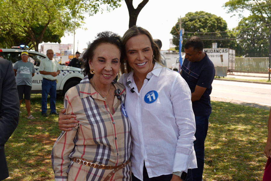 Apoio de Maria de Lourdes Abadia fortalece campanha de Celina Leão no segundo turno