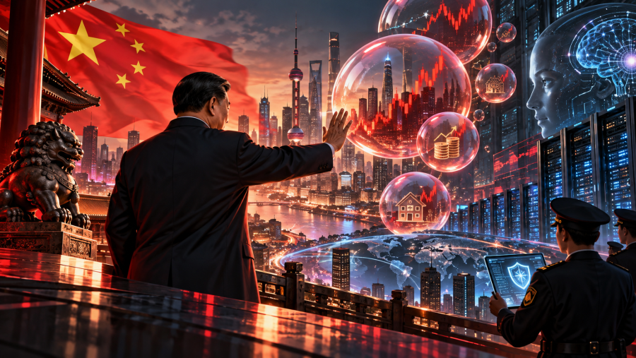 China teme bolha da inteligência artificial e anuncia controle rigoroso sobre investimentos em tecnologia
